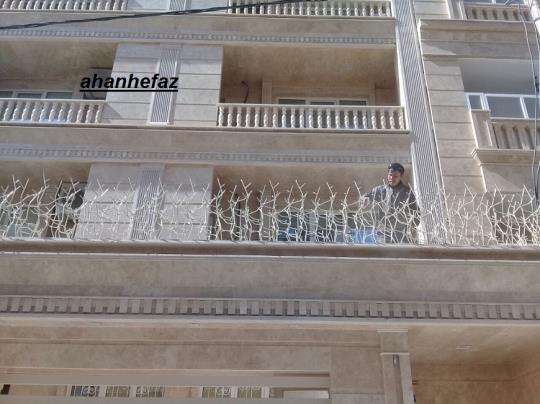 گارد محافظ شاخ گوزنی دور دیوار