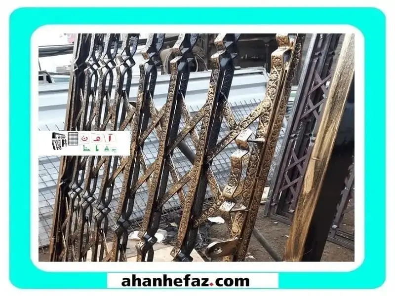 درب آکاردئونی حفاظ آکاردئونی کشویی