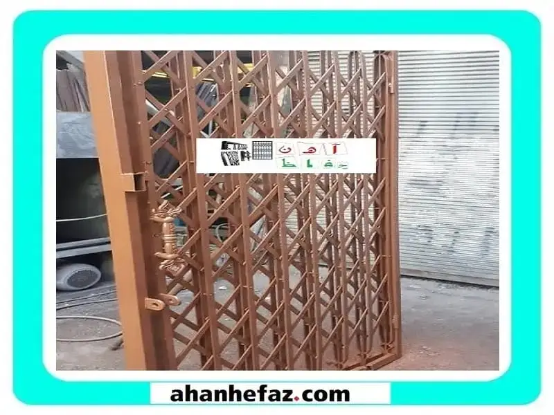 درب آکاردئونی قفل مخفی درب آکاردئونی