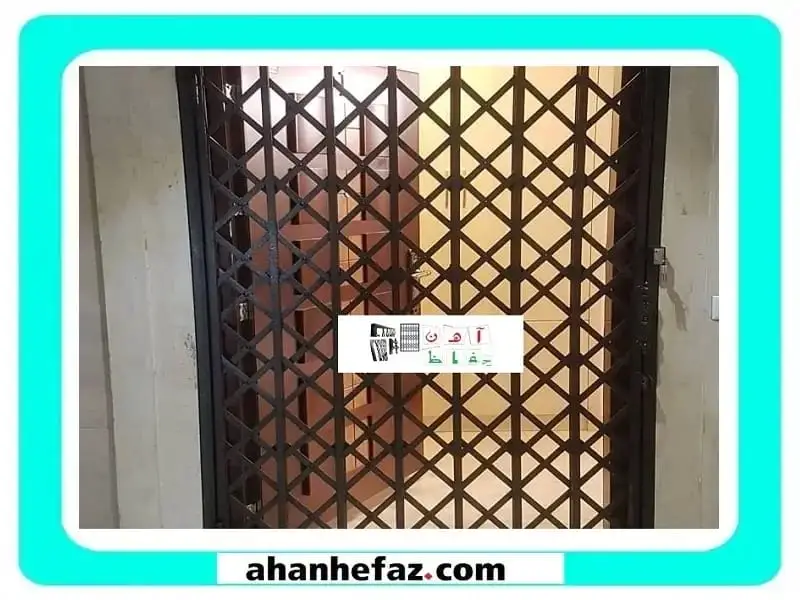 درب آکاردئونی حفاظ آکاردئونی درب ورودی آپارتمان
