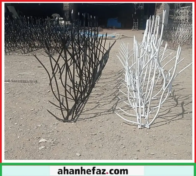 ارتفاع نرده حفاظ آهنی دیوار