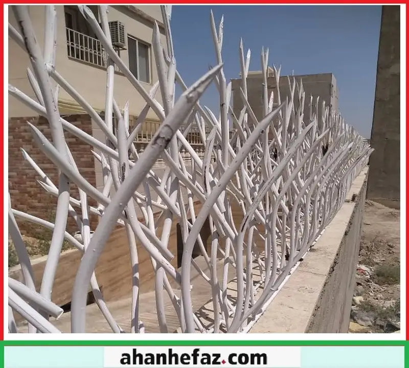 ارزانترین نرده حفاظ آهنی دیوار