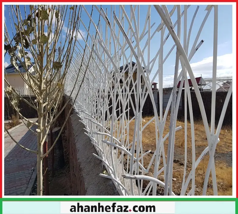 مدل‌های نرده حفاظ آهنی دیوار