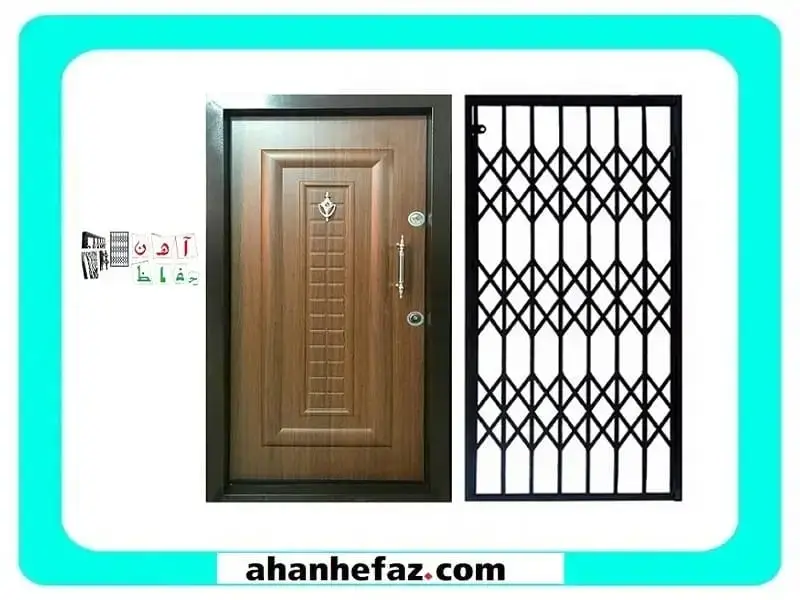 درب آکاردئونی حفاظ درب آکاردئونی ریلی