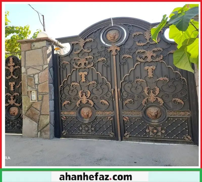 چگونه می توان درب فرفورژه را نصب کرد؟