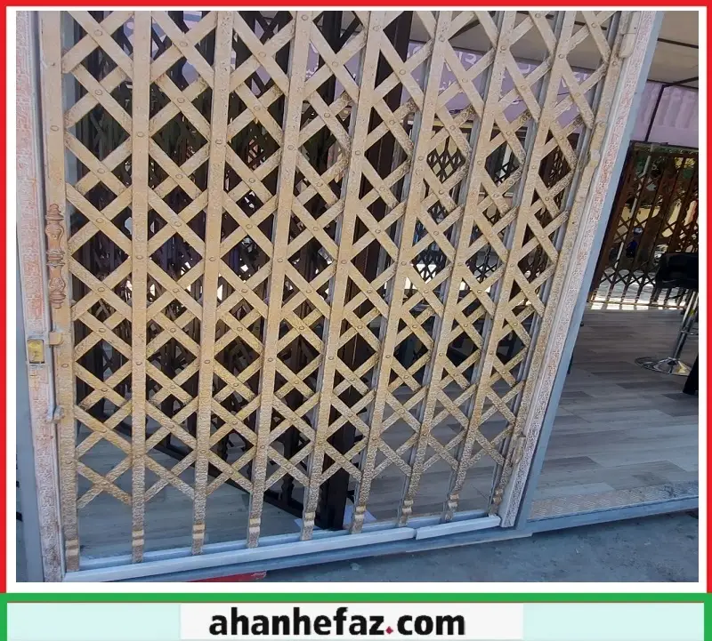 حفاظ آکاردئونی آهنی کشویی چقدر بادوام است؟