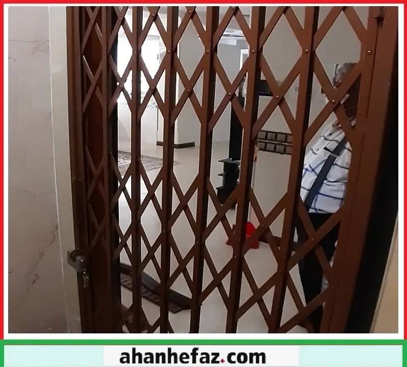 درب آکاردئونی حفاظ آکاردئونی کشویی کرکره ای