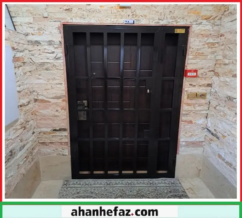 درب آکاردئونی نرده محافظ متحرک آکاردئونی
