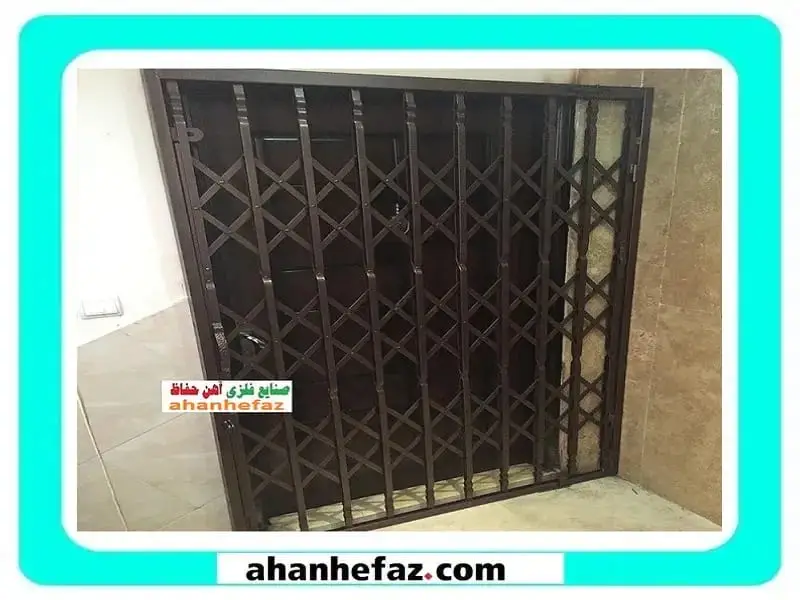درب آکاردئونی درب آکاردئونی فلزی خانه