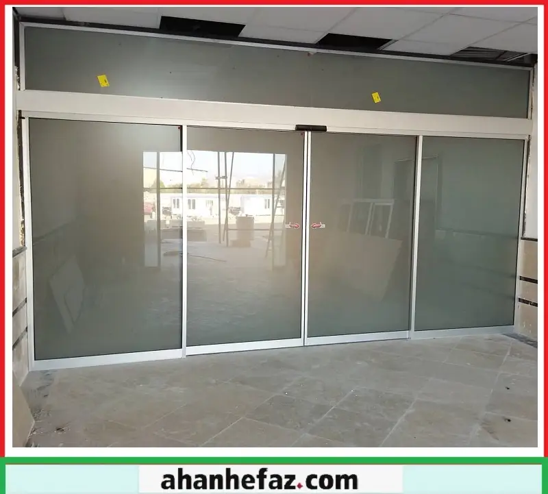 نصب شیشه اتوماتیک مغازه