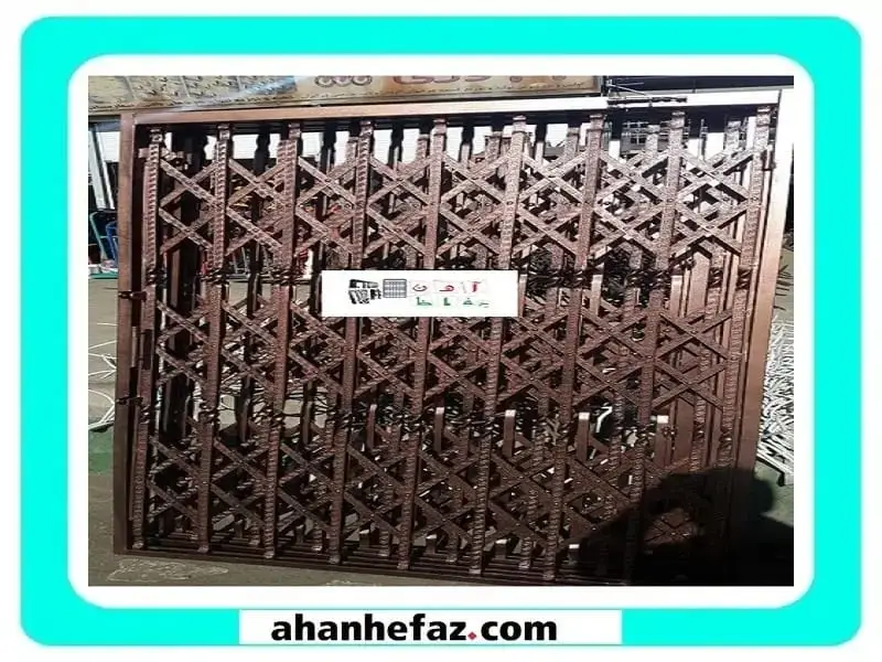 درب آکاردئونی حفاظ درب آپارتمان آهنی