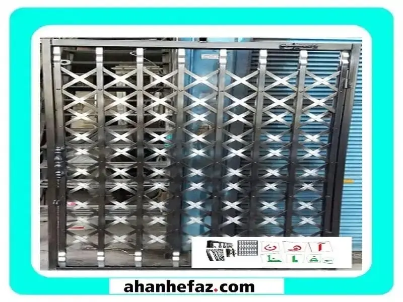 درب آکاردئونی حفاظ درب آپارتمان ضدسرقت
