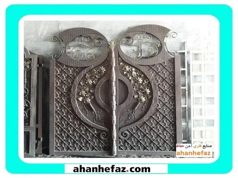 قیمت درب حیاط آهنی جدید و ارزان