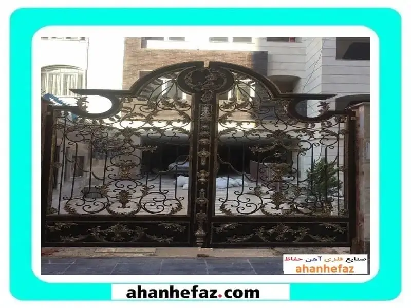 درب حیاط ساده