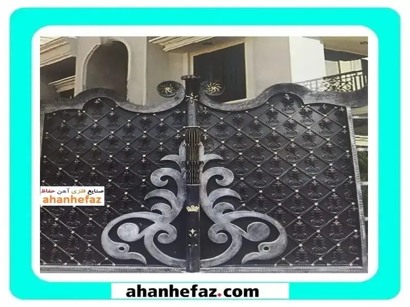 قیمت درب فلزی ساده حیاط