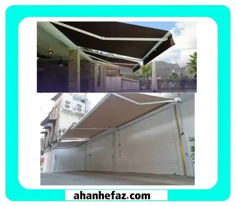 سایبان پارچه ای ضد آب باران و آفتاب گیر پارکینگ