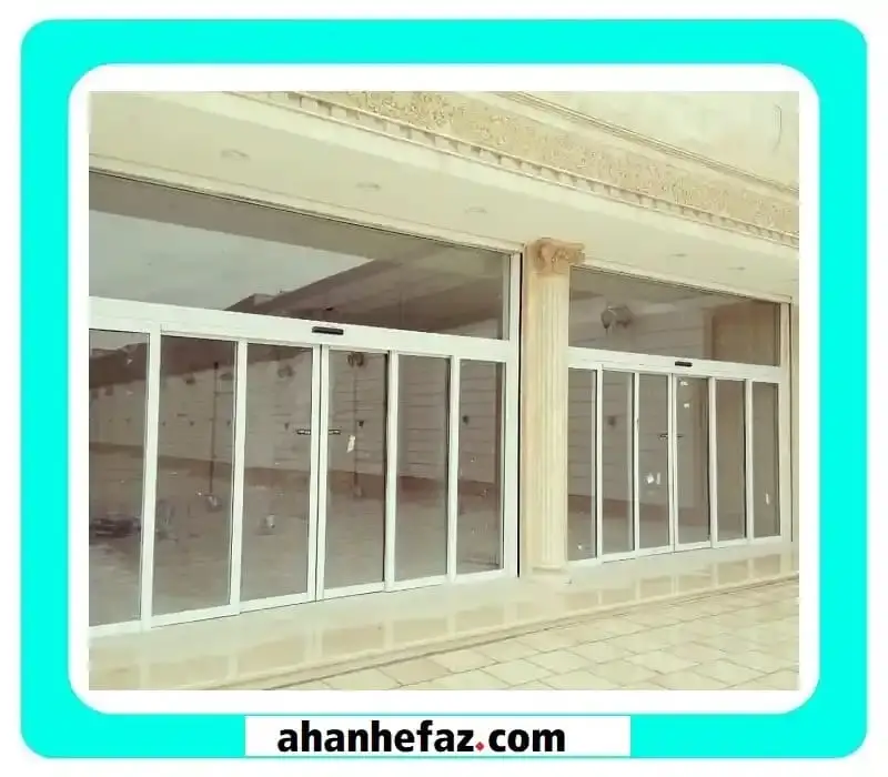 سفارش شیشه اتوماتیک فروشگاه