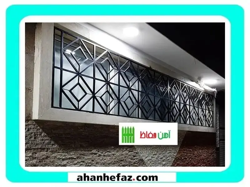 نرده آهنی پنجره ای