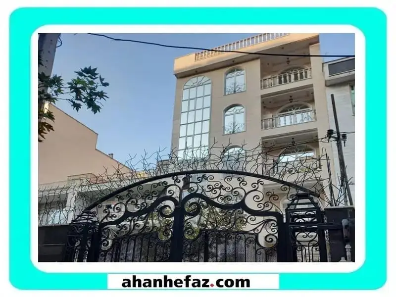 نرده حفاظ گارد دیوار حیاط
