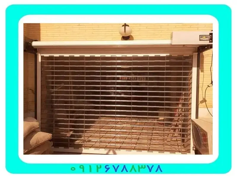 کرکره برقی شفاف